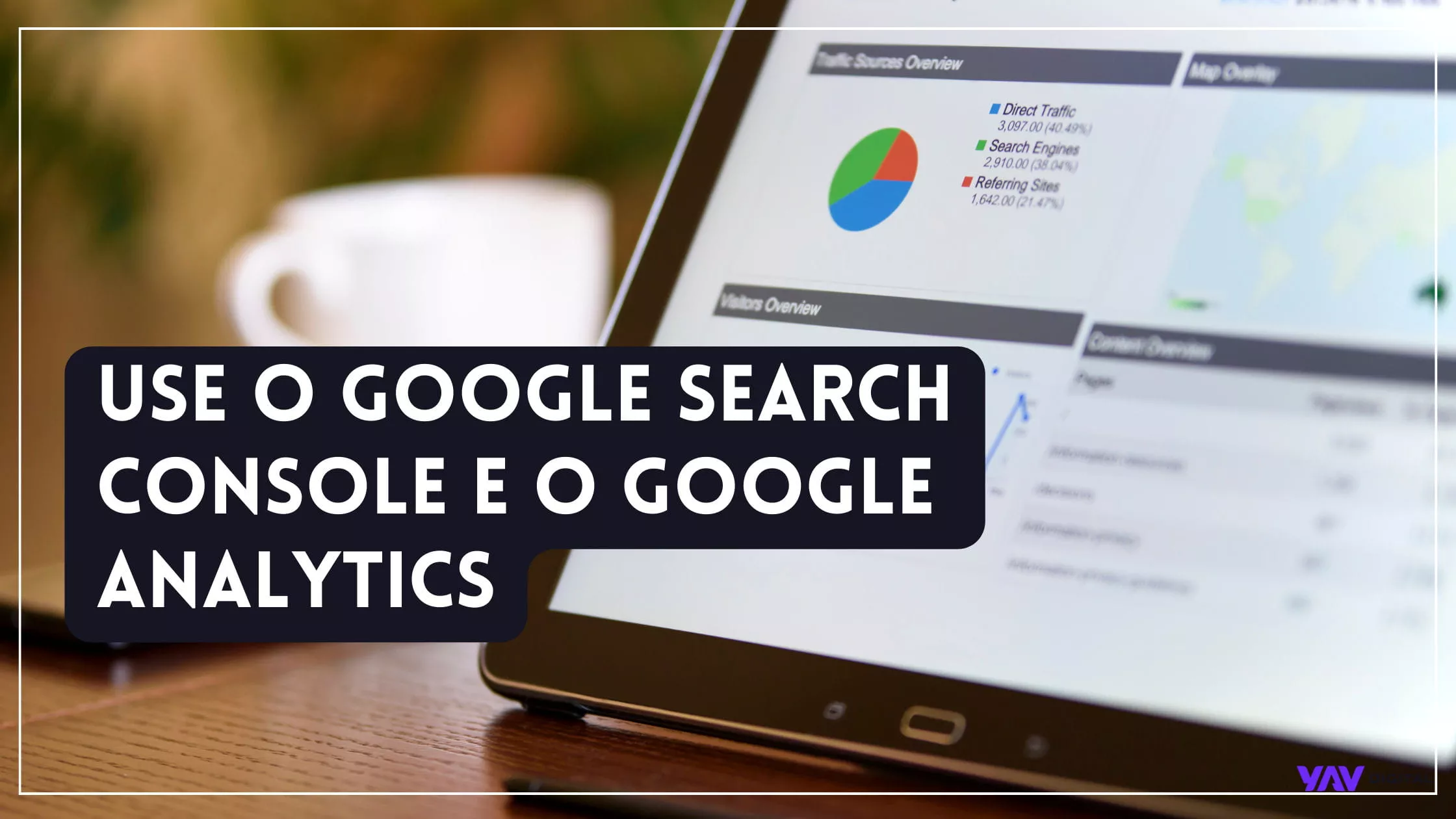 Use o google search console e o google analytics