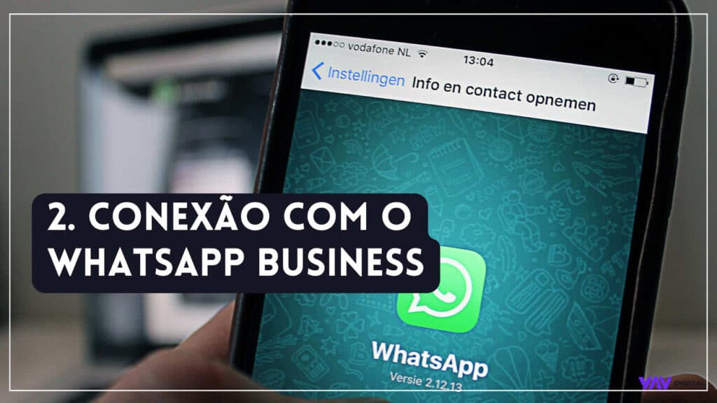 Conexão whats app business e tik tok