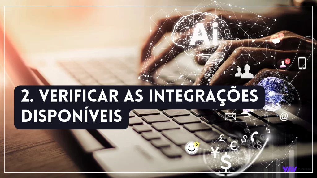 Verificar as integrações disponiveis